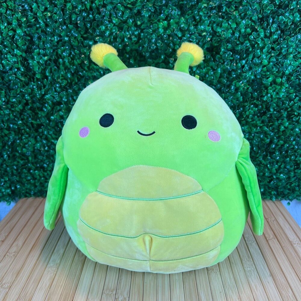 Pilar Grasshopper Squishmallows 14" Rare Stuffed Animal Plush